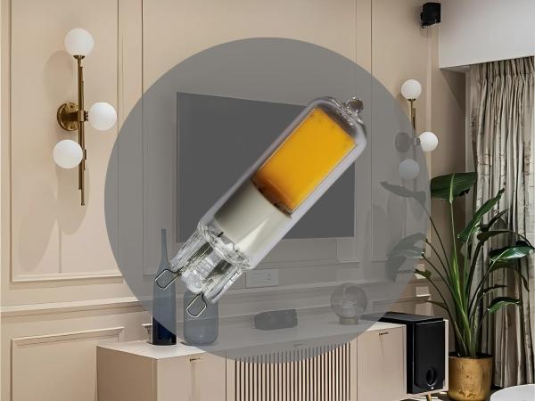 LED bulb 4W - G9 / COB / 2800K - ZLS614COB