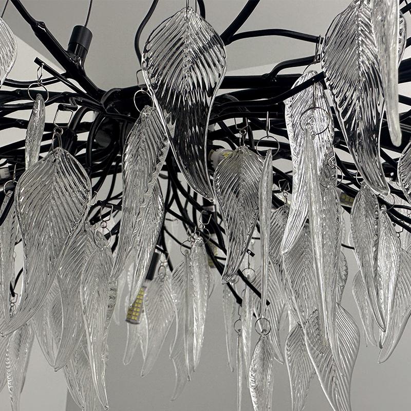 Luxurious crystal hanging chandelier 15 x G9 - CA043/1200L