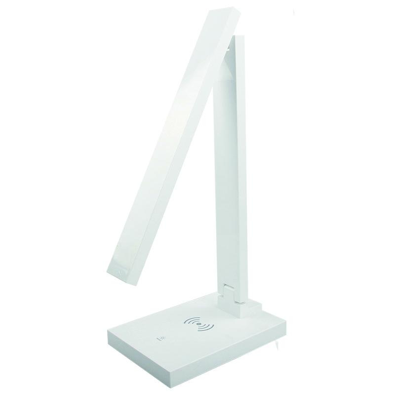 LED table lamp LISA 5W dimmable with wireless charger and USB - DL1202/W 3