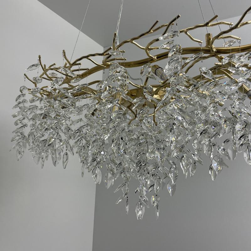 Luxurious crystal hanging chandelier 12 x G9 - CA011/1200L