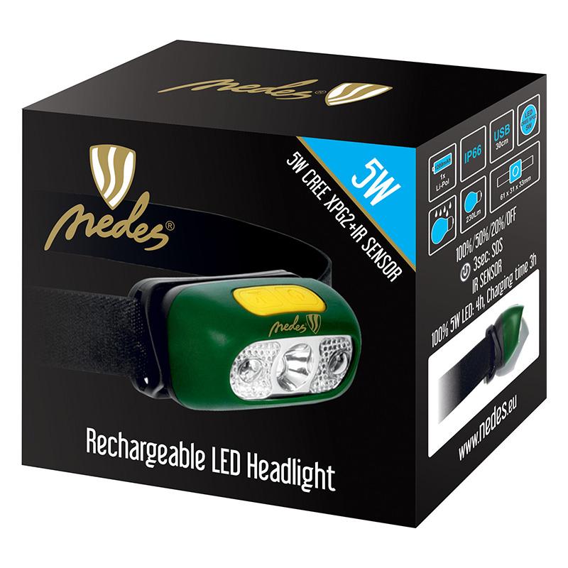 LED rechargeable headlight - LH02R