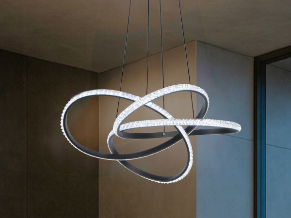 LED pendant light with remote control 95W - TA2309/B