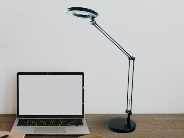 LED desk lamp BIANCA 8W with clip - DL1203/B