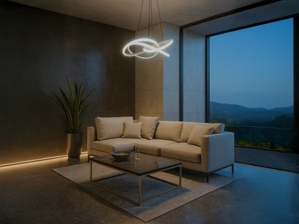 LED pendant light with remote control 95W - TA2309/B 1