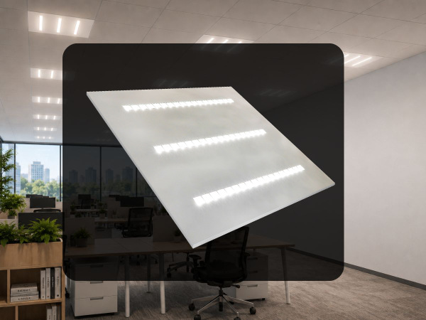 LED ceiling panel UGR 36W / 595x595 / SMD / 4000K / WH / UGR16 - PL122 1