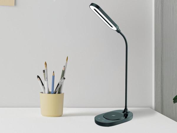 LED desk lamp OCTAVIA 7W dimming, wireless charging - DL4301/B