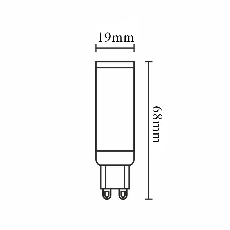 LED bulb 6,7W - G9 / SMD / 4000K - ZLS627 3