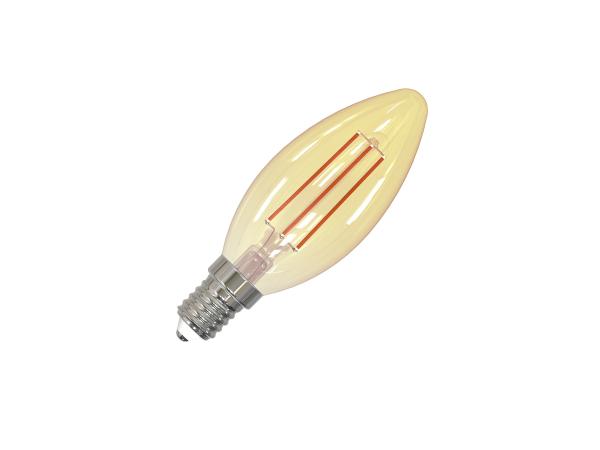 LED filament SLIM 4,5W VINTAGE - C35 / E14 / 1800K - ZFS103 2