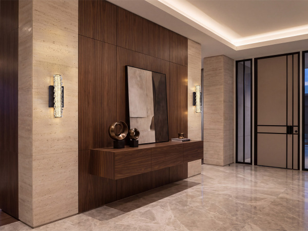 LED wall light + remote control, 16W – J2306/B 1