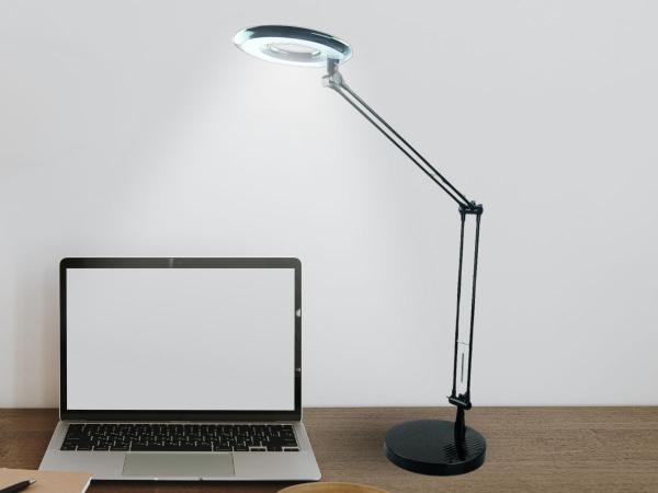 LED desk lamp BIANCA 8W with clip - DL1203/B 1