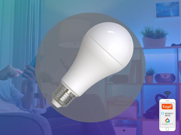 LED bulb WIFI 15W - A60 / E27 / CCT + RGB - ZLS535W