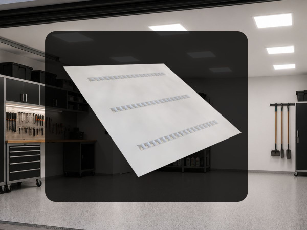 LED ceiling panel UGR 36W / 595x595 / SMD / 4000K / WH - PL122