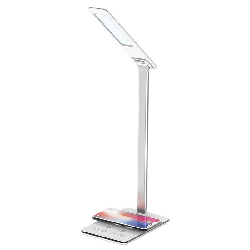 LED desk lamp JOY dimming, timer, wireless charging, USB 6W - DL2301/W 2