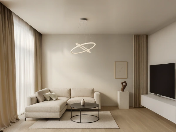 LED pendant light with remote control 150W - TA2314/W 1