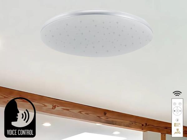 LED ceiling light STAR + RC + VOICE CONTROL 48W - LC912TV