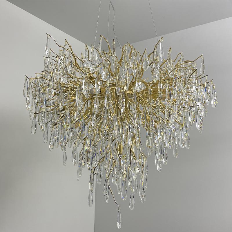 Hanging crystal light 12 x G9 - CA061/800