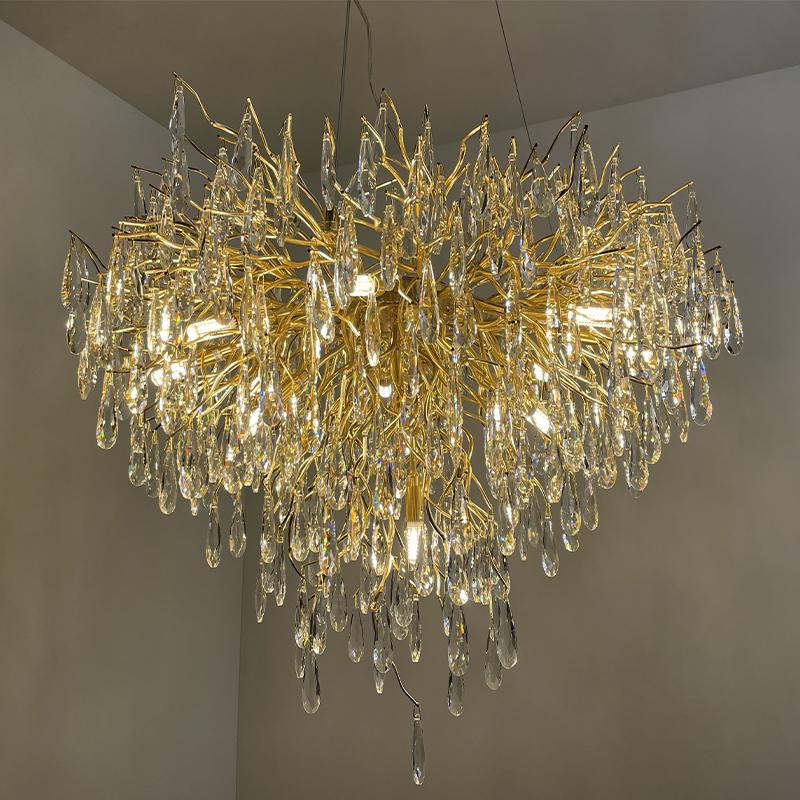 Hanging crystal light 12 x G9 - CA061/800