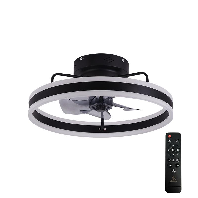 LED light with remote control and fan 70W - JF1300/B 2