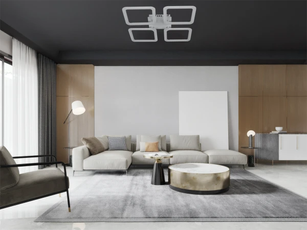 LED ceiling light with remote control 95W - TB1312/W 2
