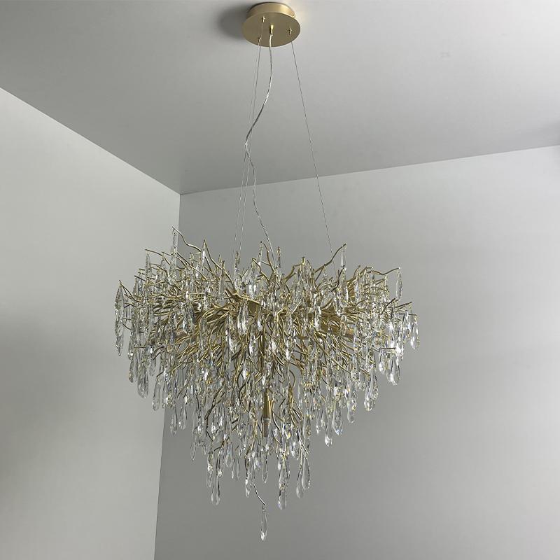 Hanging crystal light 12 x G9 - CA061/800