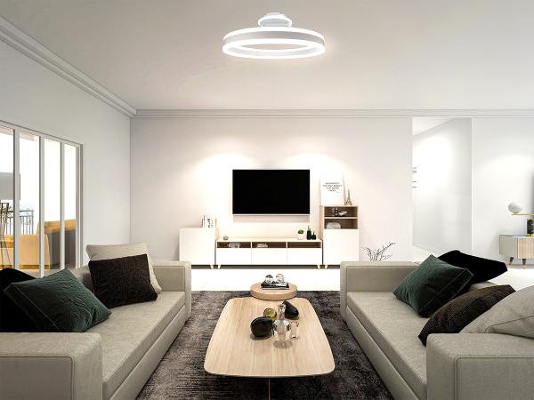 LED ceiling light + remote control 86W - TA1307/W 3