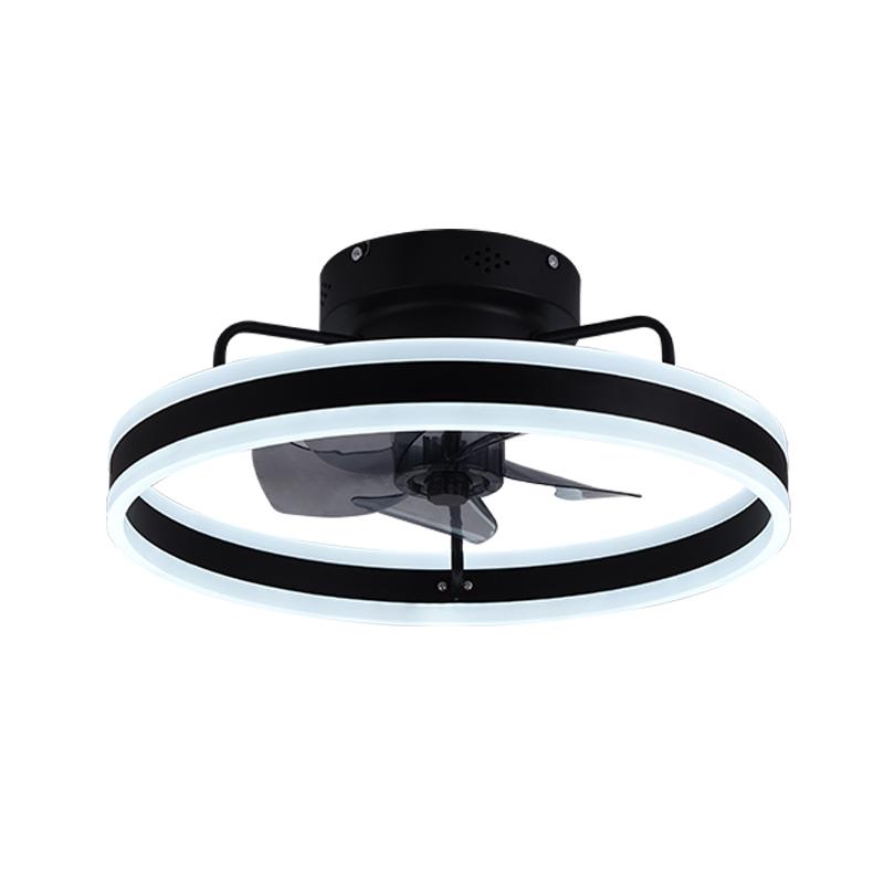 LED light with remote control and fan 70W - JF1300/B