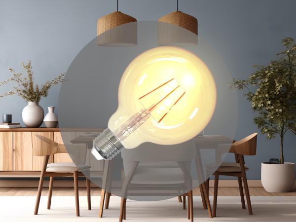 LED filament 4W VINTAGE- G95 / E27 / 2000K - ZAF101 1