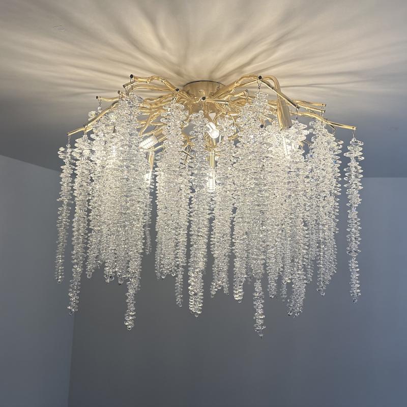 Luxurious crystal ceiling chandelier 9 x G9 - CA021/600C