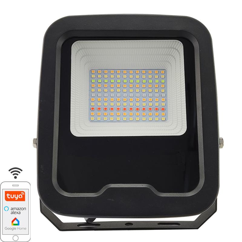 LED PROFI floodlight WIFI 30W / 3000K - 6500K + RGB / BK - LF6033W