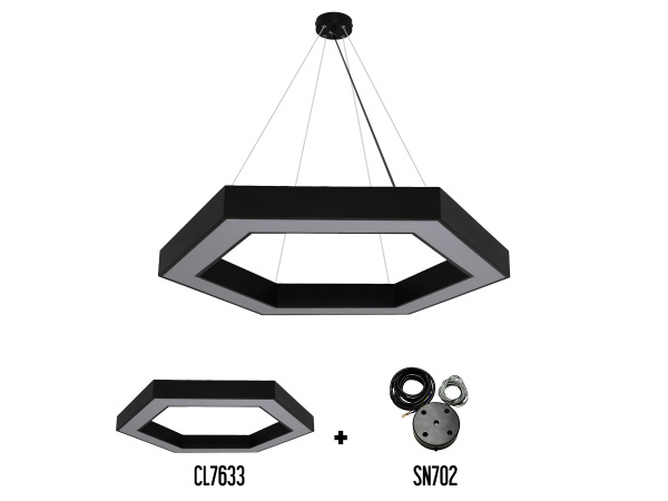 LED ceiling light 90W - CL7633 5