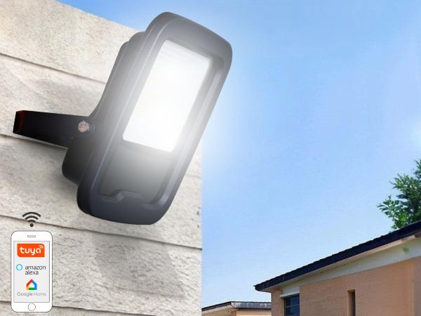 LED PROFI floodlight WIFI 30W / 3000K - 6500K + RGB / BK - LF6033W 1