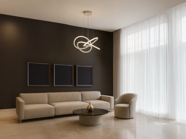 LED pendant light with remote control 95W - TA2309/W 1