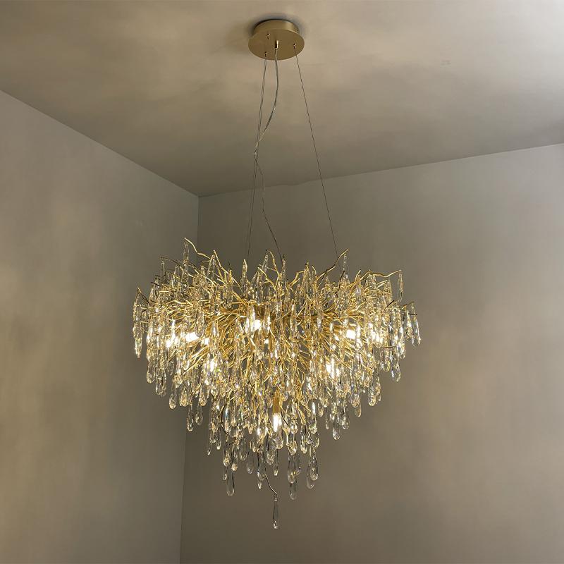 Hanging crystal light 12 x G9 - CA061/800