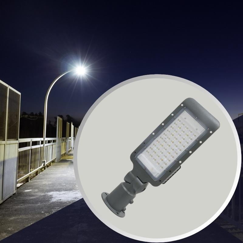 LED street light with sensor 50W / 4000K - LSL322HS