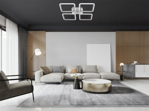 LED ceiling light with remote control 95W - TB1312/W 3