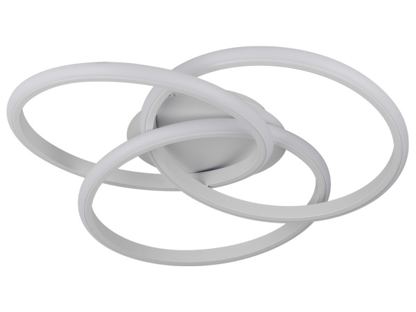 LED ceiling light + remote control, 55W – J3375/W 2