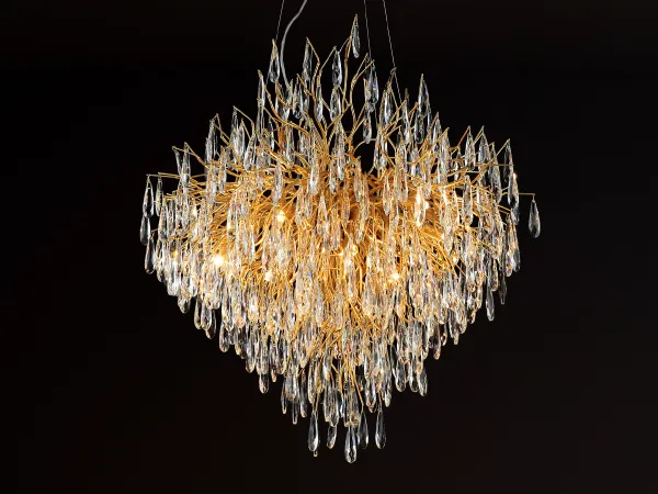 Hanging crystal light 12 x G9 - CA061/800