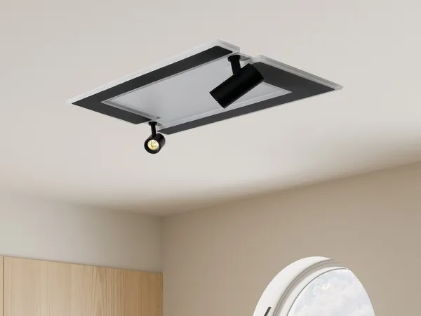 LED ceiling light with remote control 80W - TA1319/WB