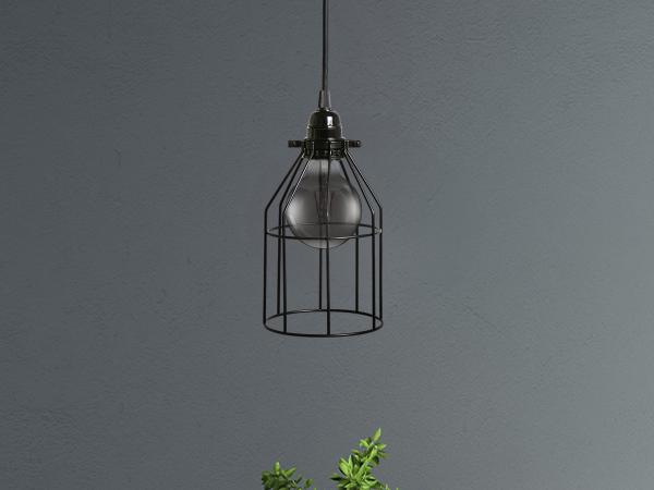 Metal hanging light 1 x E27 - ME0011