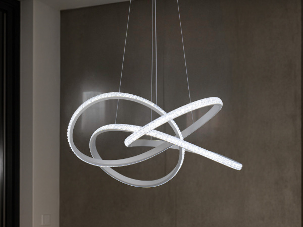 LED pendant light with remote control 95W - TA2309/W