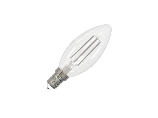 LED filament WHITE 4,5W - C35 / E14 / 3000K - ZWF106 2