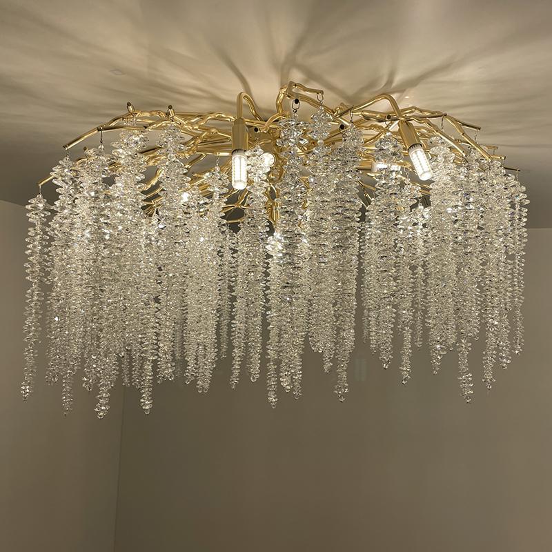 Luxurious crystal ceiling chandelier 13 x G9 - CA021/800C