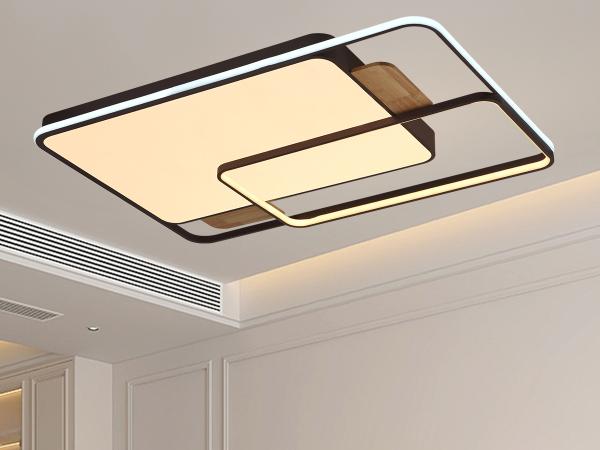 LED ceiling light with remote control 280W - J1342/BRW 1