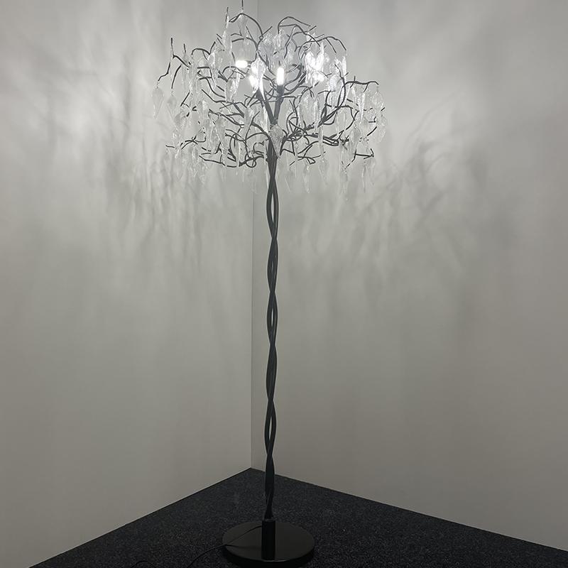 Luxurious crystal floor lamp 5 x G9 - CA043/F