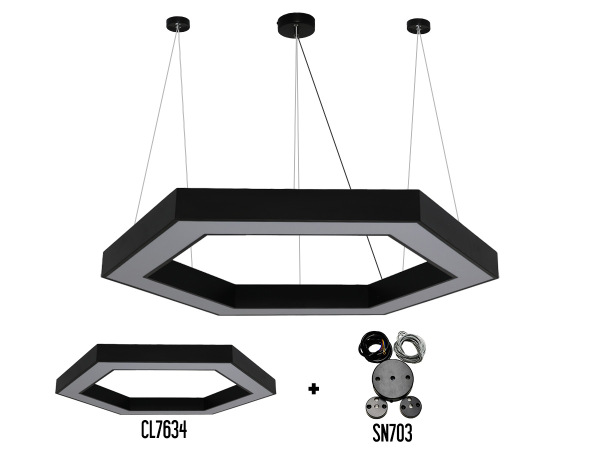 LED ceiling light 110W - CL7634 5
