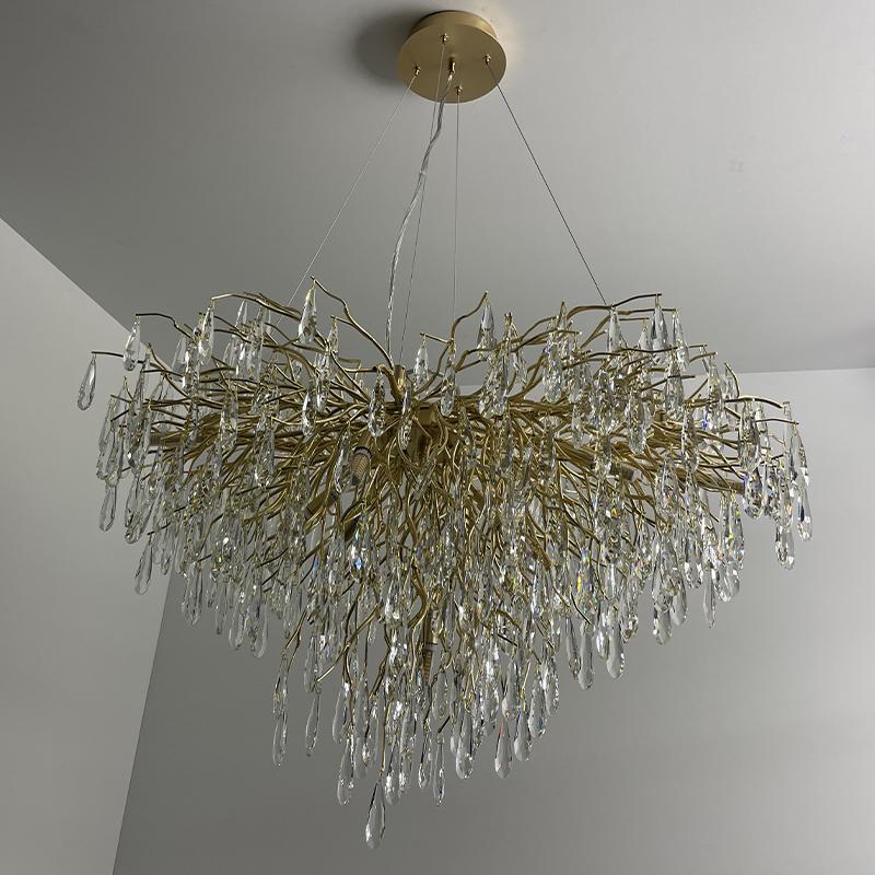 Hanging crystal light 11 x G9 - CA061/1000L