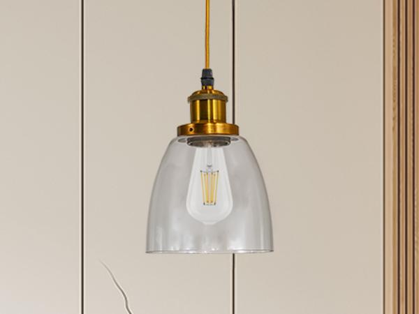 Glass hanging light 1 x E27 - ME0505H