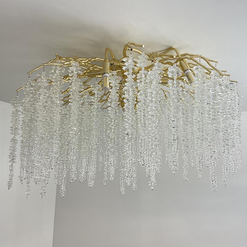 Luxurious crystal ceiling chandelier 13 x G9 - CA021/800C