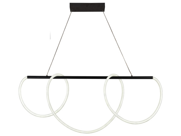 LED pendant light + remote control, 75W – J4390/B 4
