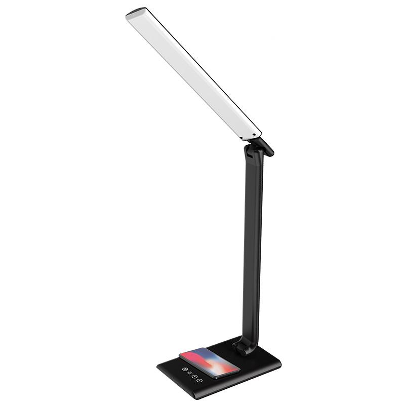 LED desk lamp MEGGIE dimming, wireless charging, USB 8W - DL3304/B